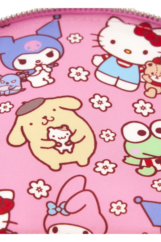 Descubre el apasionante mundo de Mochila Hello Kitty y Amigos Loungefly 26cm.