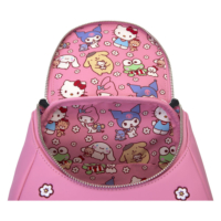 Descubre el apasionante mundo de Mochila Hello Kitty y Amigos Loungefly 26cm.