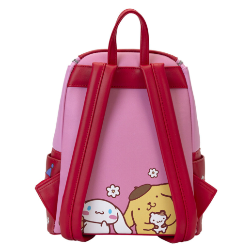 Descubre el apasionante mundo de Mochila Hello Kitty y Amigos Loungefly 26cm.
