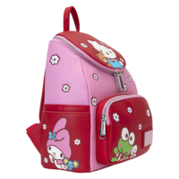 Descubre el apasionante mundo de Mochila Hello Kitty y Amigos Loungefly 26cm.