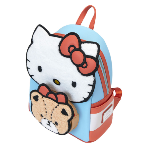 Descubre el apasionante mundo de Mochila Hello Kitty y Oso de Hello Kitty Loungefly 26cm.