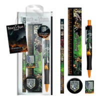 Descubre el apasionante mundo de Set de papelería Attack on Titan.