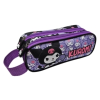 Descubre el apasionante mundo de Estuche Doble Kuromi Hello Kitty.