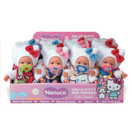 Descubre el apasionante mundo de Muñeco Nenuco Hello Kitty 15cm Surtido.