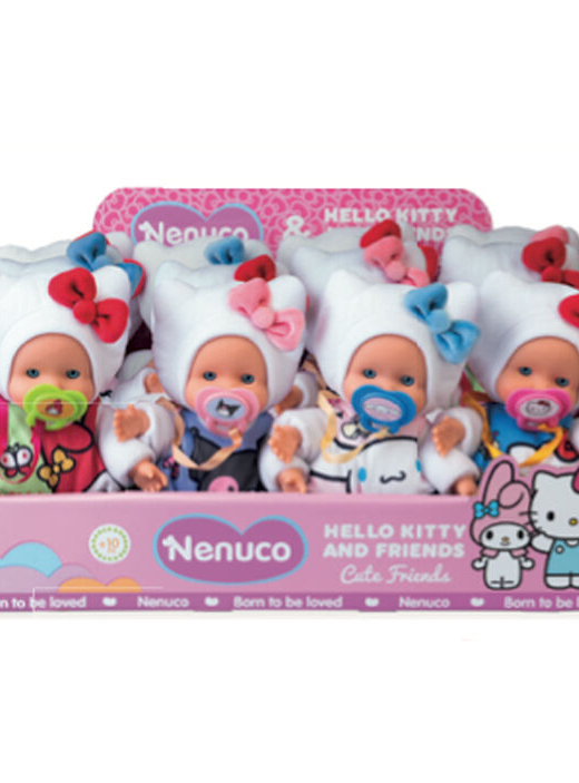 Descubre el apasionante mundo de Muñeco Nenuco Hello Kitty 15cm Surtido.
