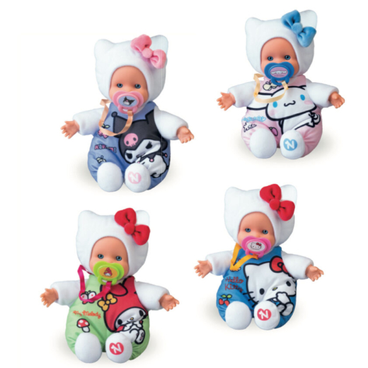Descubre el apasionante mundo de Muñeco Nenuco Hello Kitty 15cm Surtido.