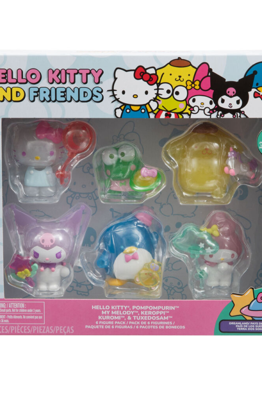 Descubre el apasionante mundo de Set 6 Figuras Hello Kitty 5cm.