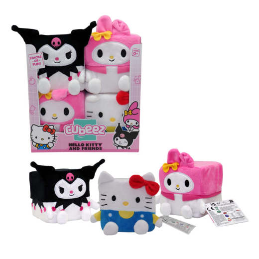 Descubre el apasionante mundo de Peluche Hello Kitty Cubeez 10cm Surtido.
