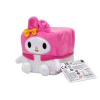 Descubre el apasionante mundo de Peluche Hello Kitty Cubeez 10cm Surtido.