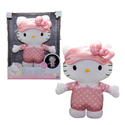 Descubre el apasionante mundo de Peluche Luminoso Hello Kitty Hora de Dormir 35cm.