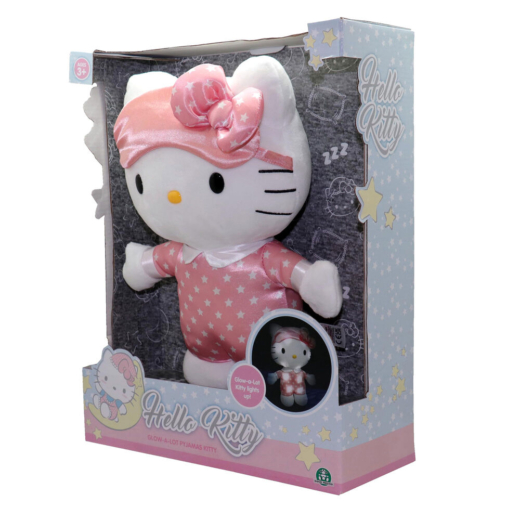 Descubre el apasionante mundo de Peluche Luminoso Hello Kitty Hora de Dormir 35cm.