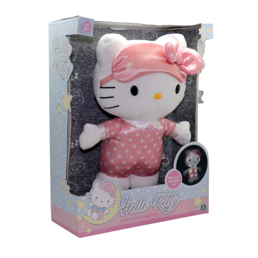 Descubre el apasionante mundo de Peluche Luminoso Hello Kitty Hora de Dormir 35cm.
