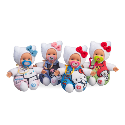 Descubre el apasionante mundo de Muñeco Nenuco Hello Kitty 15cm Surtido.