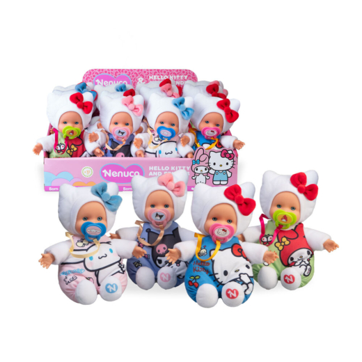 Descubre el apasionante mundo de Muñeco Nenuco Hello Kitty 15cm Surtido.