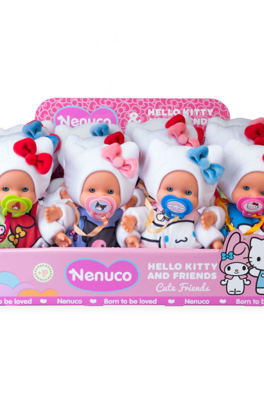 Descubre el apasionante mundo de Muñeco Nenuco Hello Kitty 15cm Surtido.