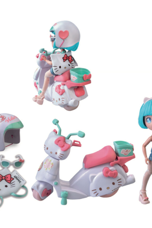 Descubre el apasionante mundo de Muñeca Manga Hello Kitty Scooter Rosa.