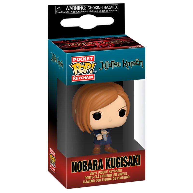 Descubre el apasionante mundo de Llavero Funko Pocket POP Jujutsu Kaisen Nobara Kugisaki.