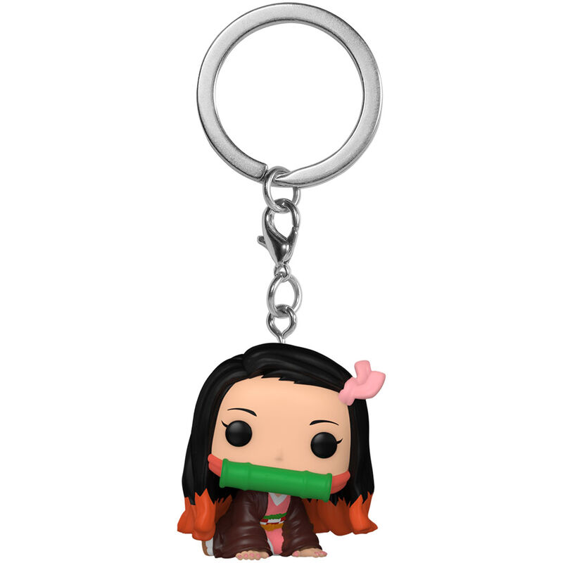 Descubre el apasionante mundo de Llavero Pocket POP Nezuko Kamado Demon Slayer.