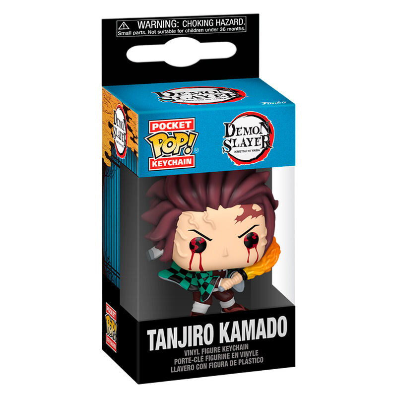 Descubre el apasionante mundo de Llavero Pocket POP Tanjiro Kamado Demon Slayer.