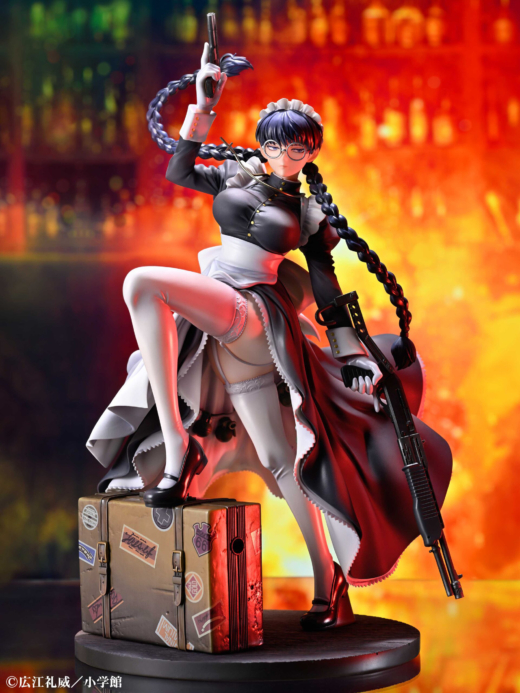 Descubre el apasionante mundo de Figura Roberta Black Lagoon Versión Pesadilla Criada.