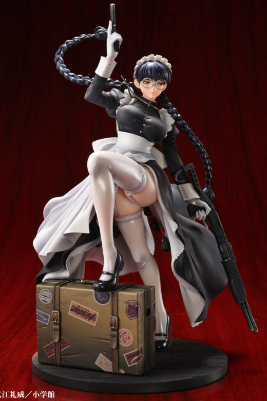 Descubre el apasionante mundo de Figura Roberta Black Lagoon Versión Pesadilla Criada.
