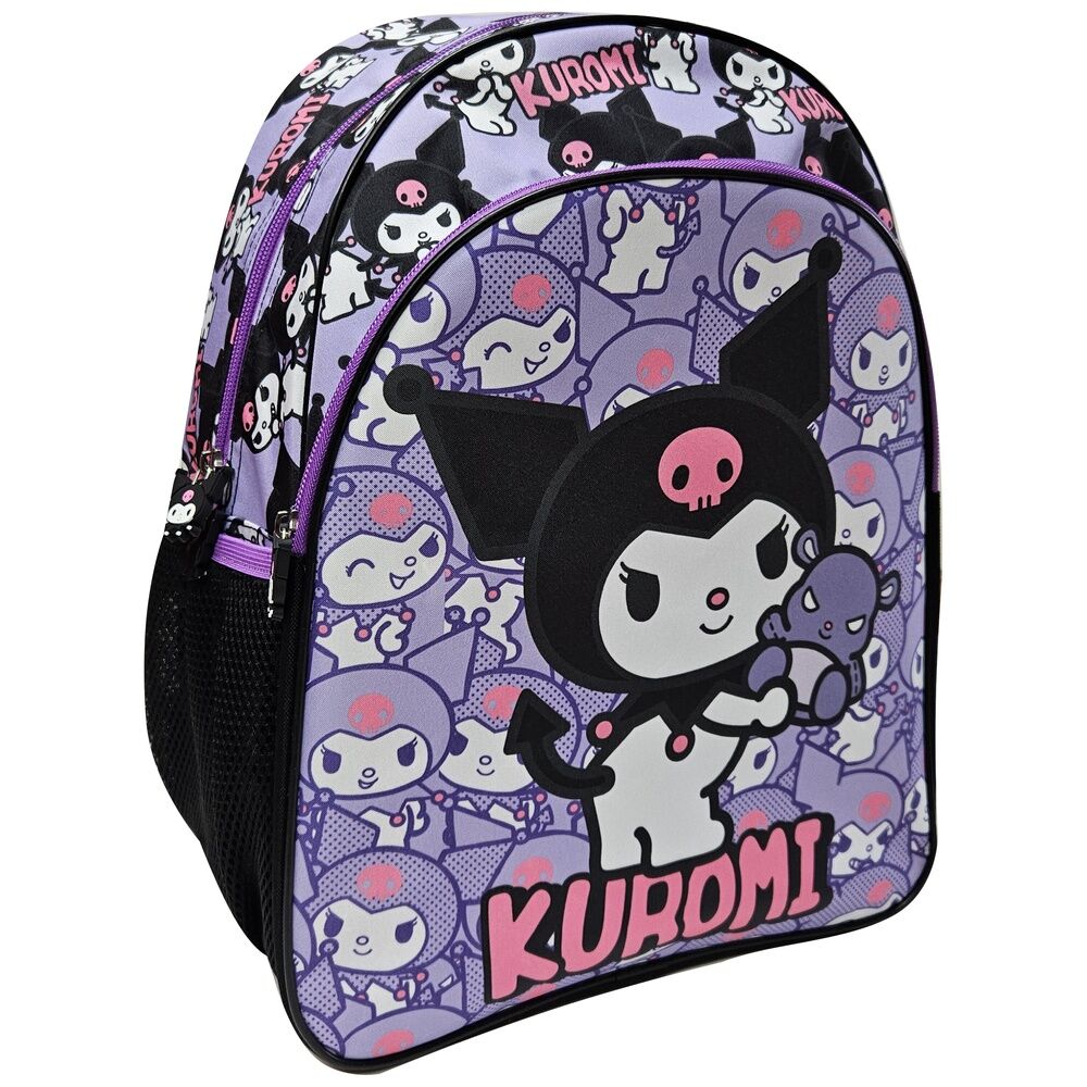 Descubre el apasionante mundo de Mochila Kuromi Hello Kitty 40 cm.