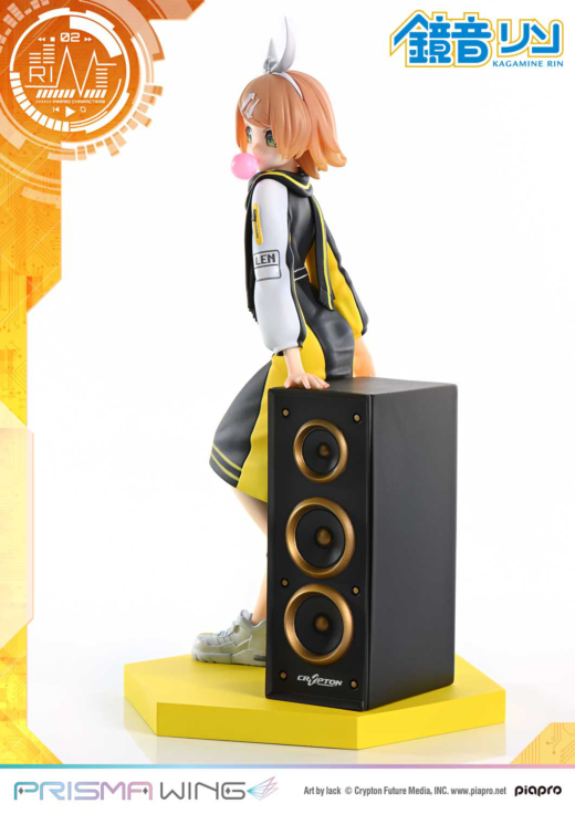 Descubre el apasionante mundo de Figura Prisma Wing Kagamine Rin Arte por Lack.