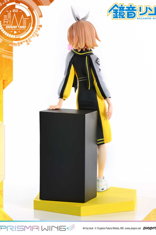 Descubre el apasionante mundo de Figura Prisma Wing Kagamine Rin Arte por Lack.