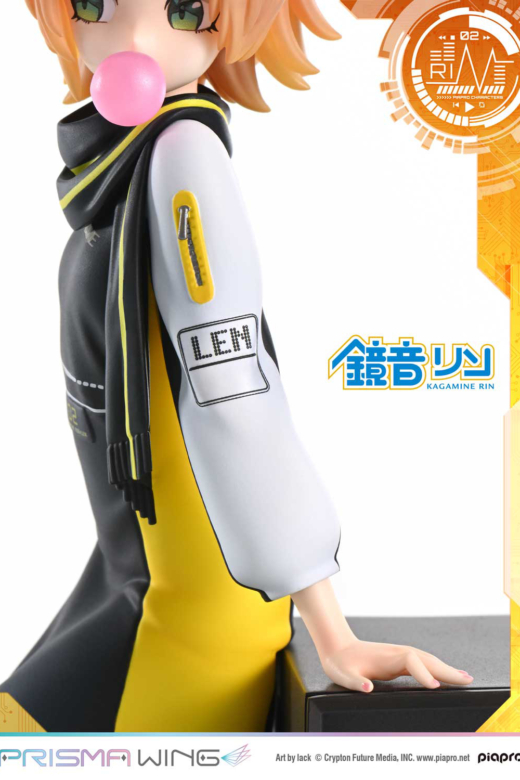 Descubre el apasionante mundo de Figura Prisma Wing Kagamine Rin Arte por Lack.