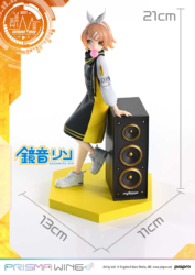 Descubre el apasionante mundo de Figura Prisma Wing Kagamine Rin Arte por Lack.