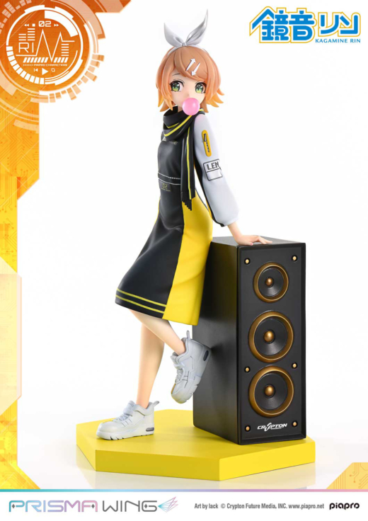 Descubre el apasionante mundo de Figura Prisma Wing Kagamine Rin Arte por Lack.