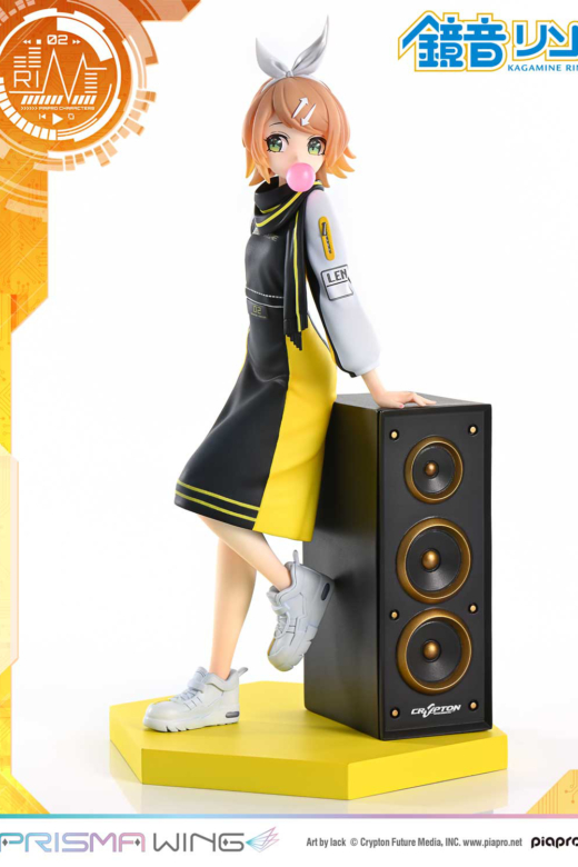 Descubre el apasionante mundo de Figura Prisma Wing Kagamine Rin Arte por Lack.