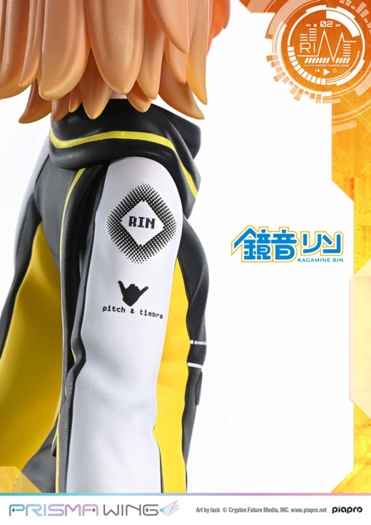 Descubre el apasionante mundo de Figura Prisma Wing Kagamine Rin Arte por Lack.