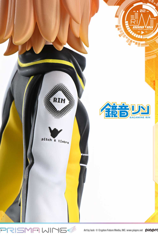 Descubre el apasionante mundo de Figura Prisma Wing Kagamine Rin Arte por Lack.