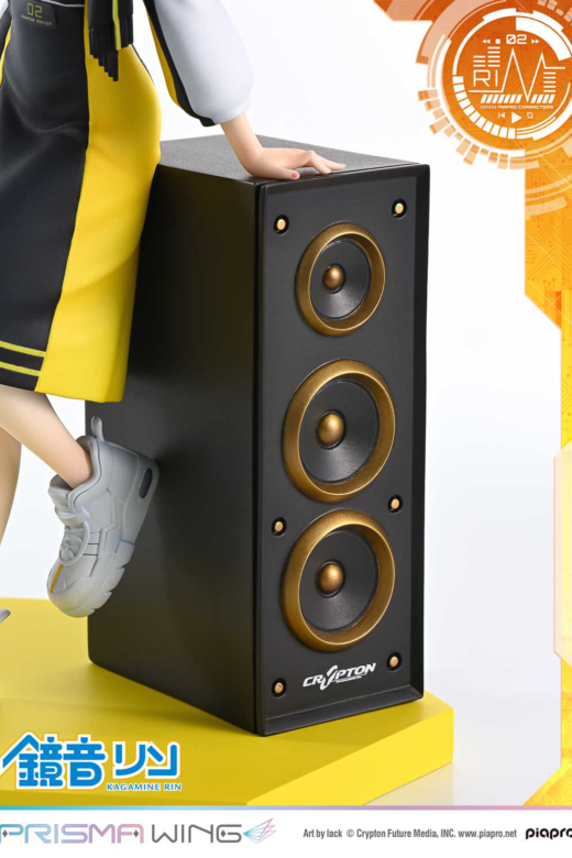 Descubre el apasionante mundo de Figura Prisma Wing Kagamine Rin Arte por Lack.
