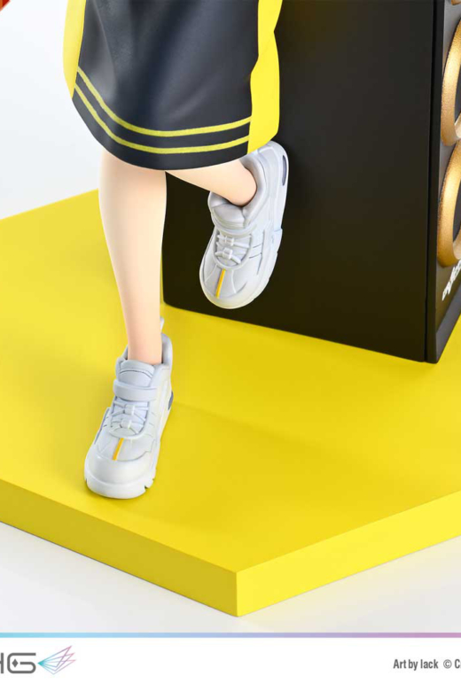 Descubre el apasionante mundo de Figura Prisma Wing Kagamine Rin Arte por Lack.