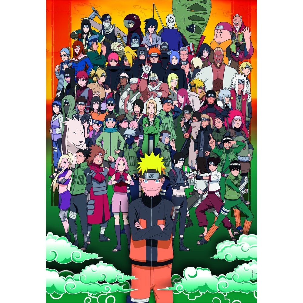Descubre el apasionante mundo de Puzzle Naruto Shippuden 1500 piezas.