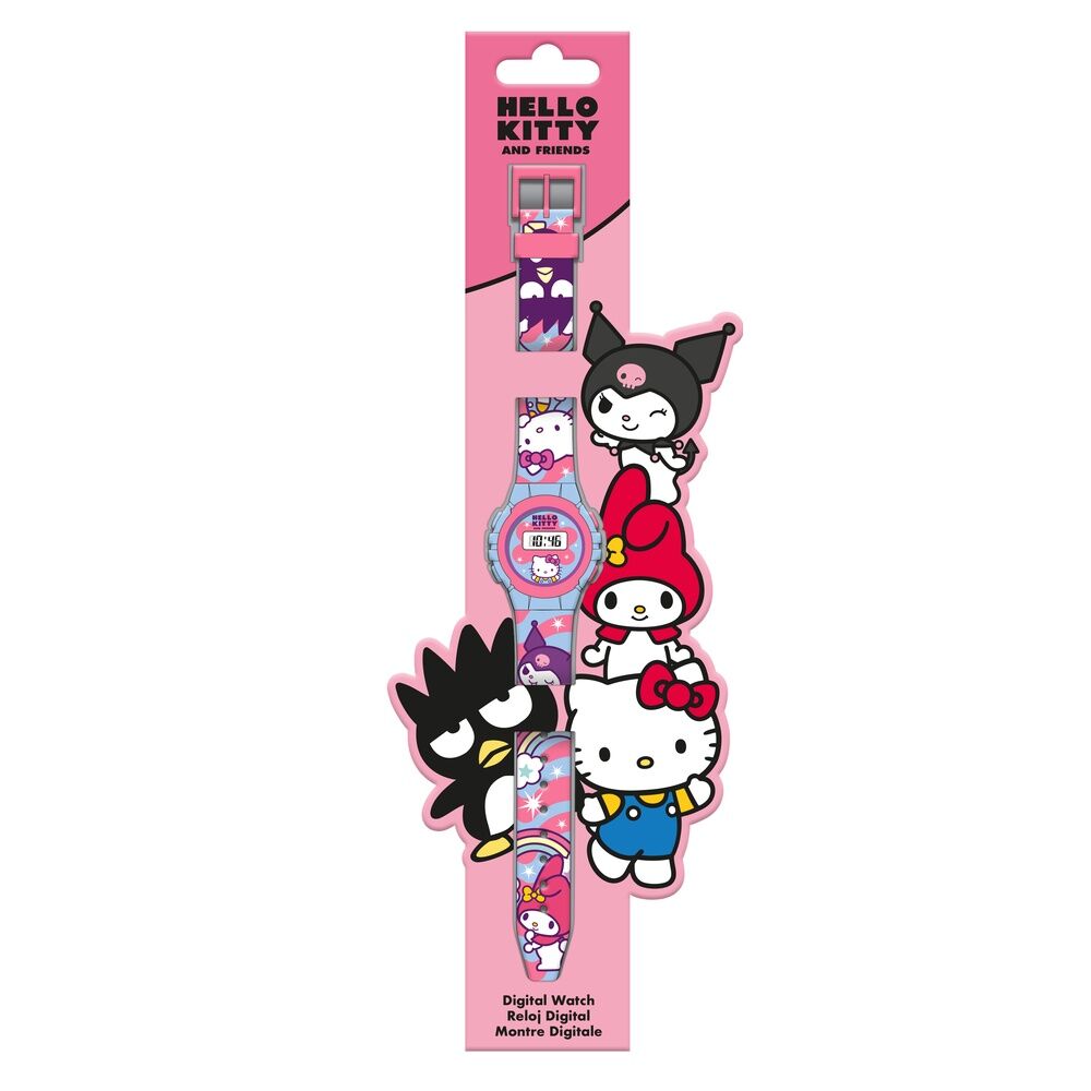 Descubre el apasionante mundo de Reloj digital Hello Kitty y Amigos.