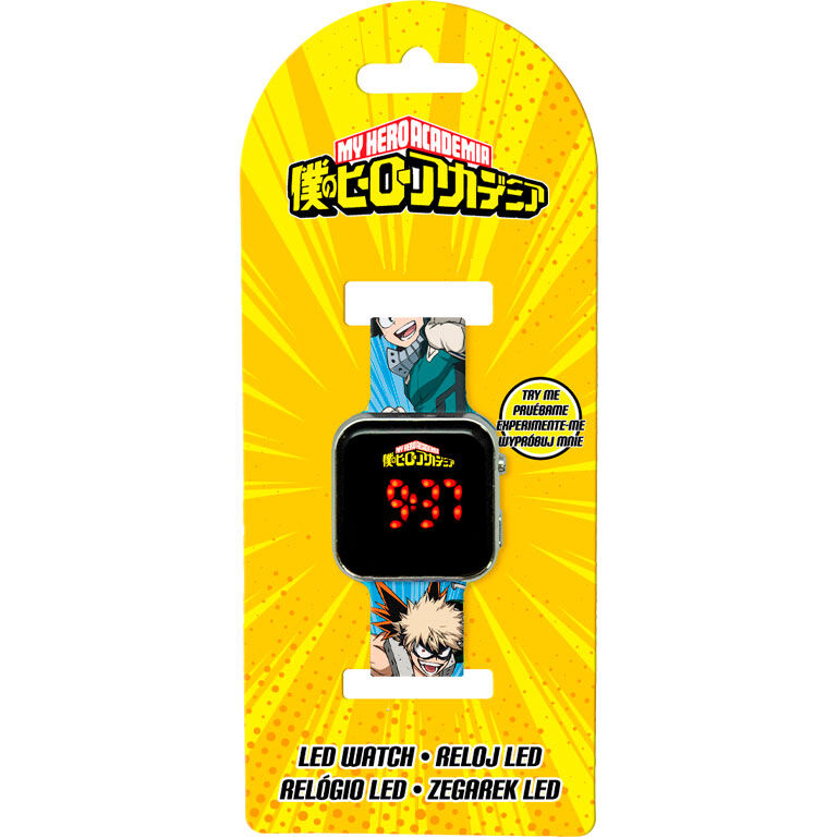 Descubre el apasionante mundo de Reloj LED My Hero Academia.