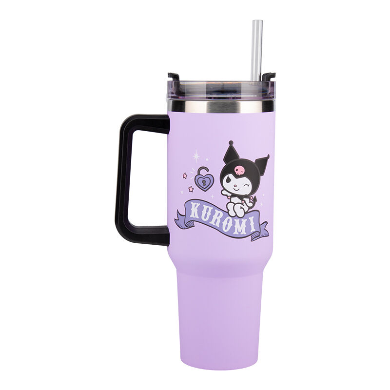 Descubre el apasionante mundo de Vaso de Viaje Kuromi Hello Kitty 1200ml.