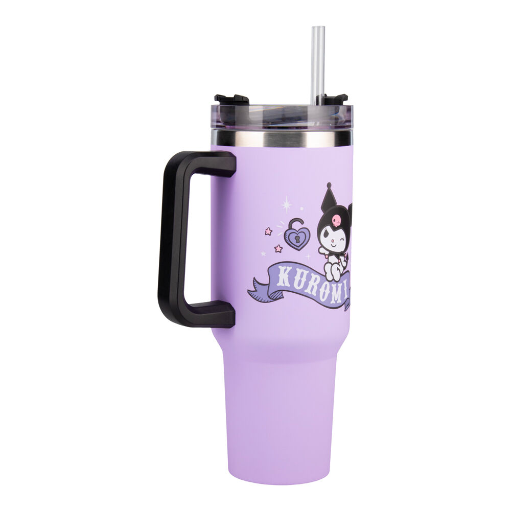 Descubre el apasionante mundo de Vaso de Viaje Kuromi Hello Kitty 1200ml.
