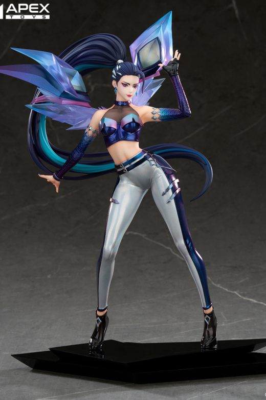 Descubre el apasionante mundo de Figura League of Legends K/DA ALL OUT Kai'Sa.