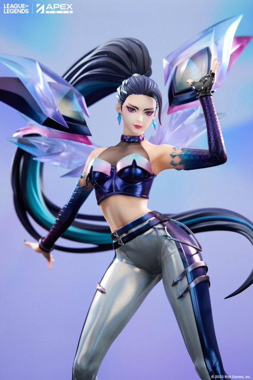 Descubre el apasionante mundo de Figura League of Legends K/DA ALL OUT Kai'Sa.