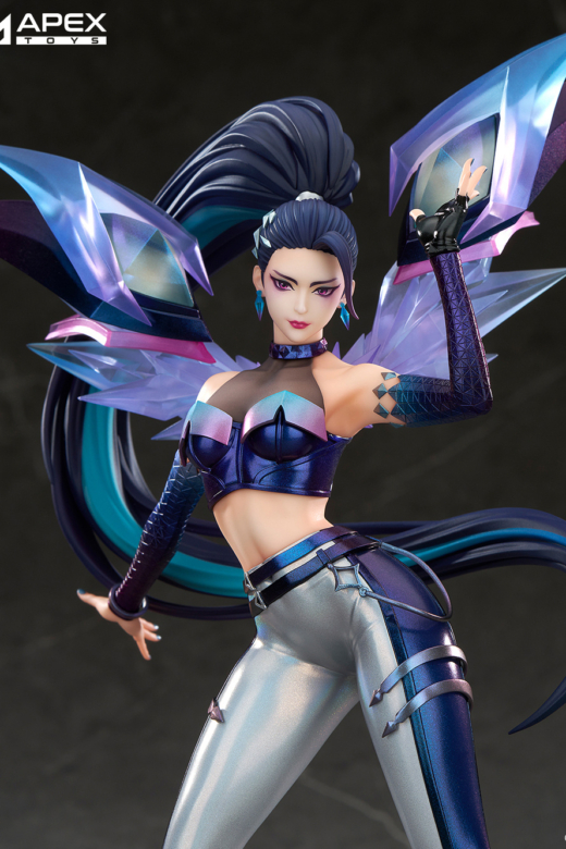 Descubre el apasionante mundo de Figura League of Legends K/DA ALL OUT Kai'Sa.