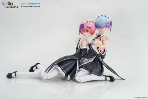 Descubre el apasionante mundo de Conjunto Figura Rem y Ram Re:ZERO Movible Archtech.