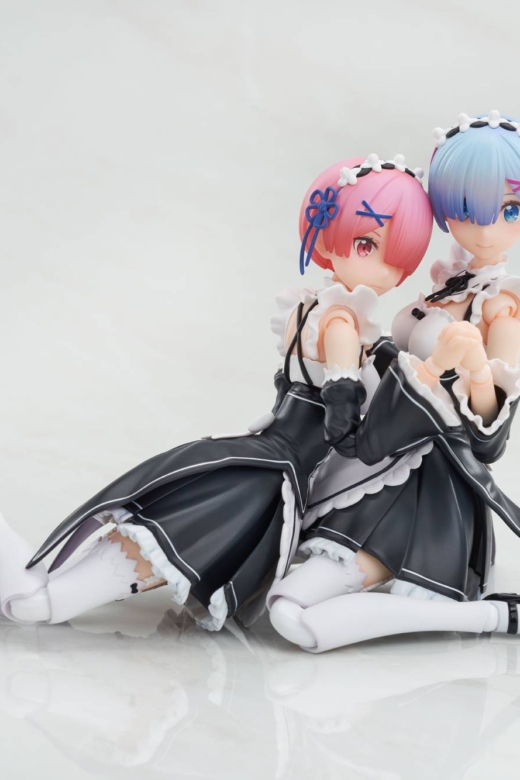 Descubre el apasionante mundo de Conjunto Figura Rem y Ram Re:ZERO Movible Archtech.