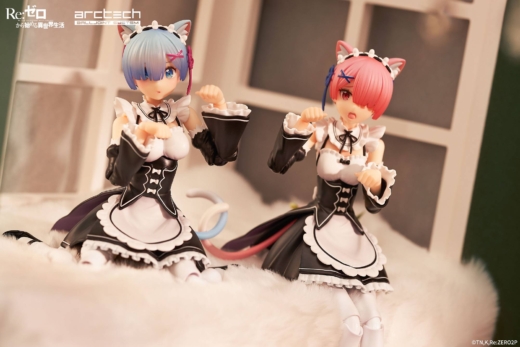 Descubre el apasionante mundo de Conjunto Figura Rem y Ram Re:ZERO Movible Archtech.