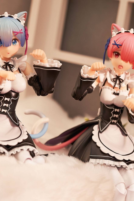 Descubre el apasionante mundo de Conjunto Figura Rem y Ram Re:ZERO Movible Archtech.