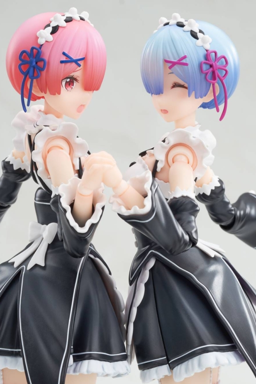 Descubre el apasionante mundo de Conjunto Figura Rem y Ram Re:ZERO Movible Archtech.