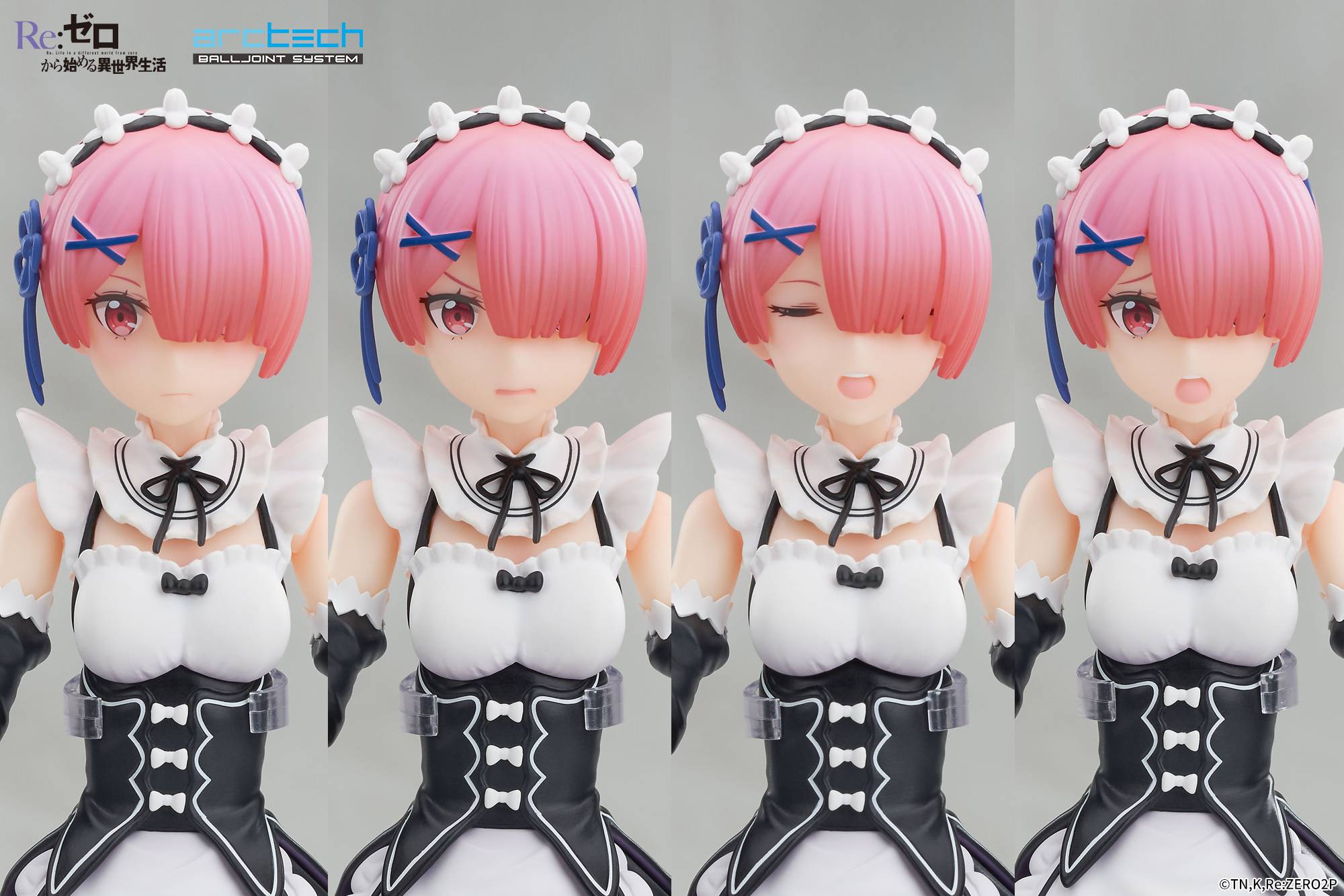 Descubre el apasionante mundo de Conjunto Figura Rem y Ram Re:ZERO Movible Archtech.